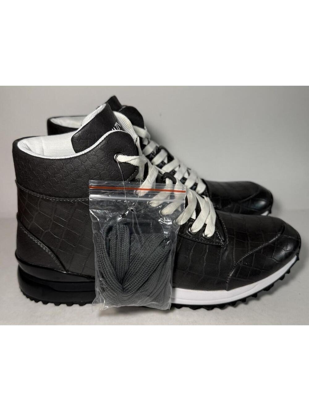 MAZINO Hessonite-011 High Top Sneaker Boot Grey JMS02213S